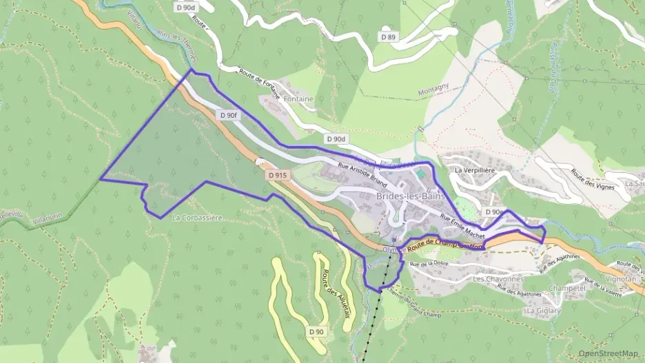 Appartement 27 m² deux pieces à vendre à Brides-les-Bains Appartement 27 m² deux pieces à vendre à Brides-les-Bains