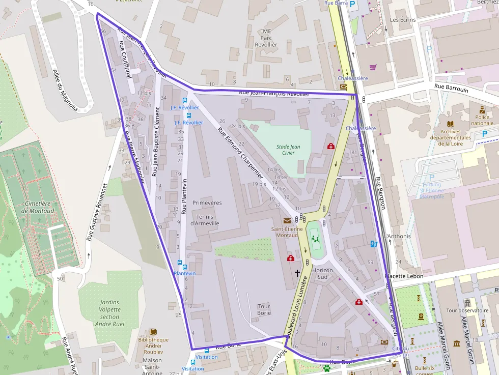 Appartement 84 m² quatre pièces à vendre à Saint-Étienne