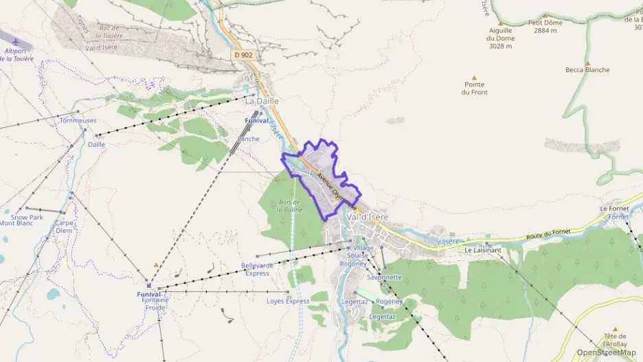 Appartement 65 m² deux pieces à vendre à Val-d`Isère