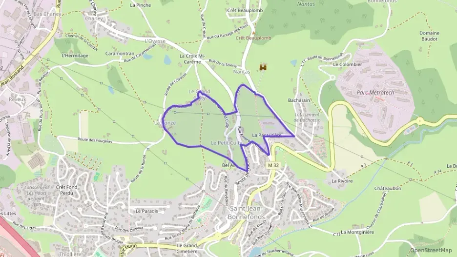 Appartement 69 m² trois pièces à vendre à Saint-Jean-Bonnefonds