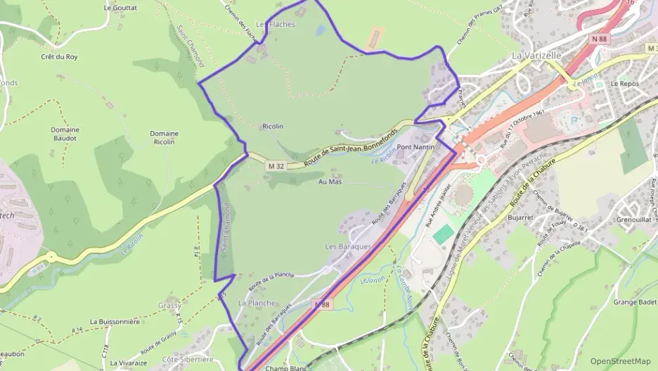 Appartement 59 m² trois pièces à vendre à Saint-Chamond