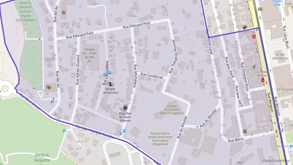 Appartement 55 m² trois pièces à vendre à Saint-Étienne