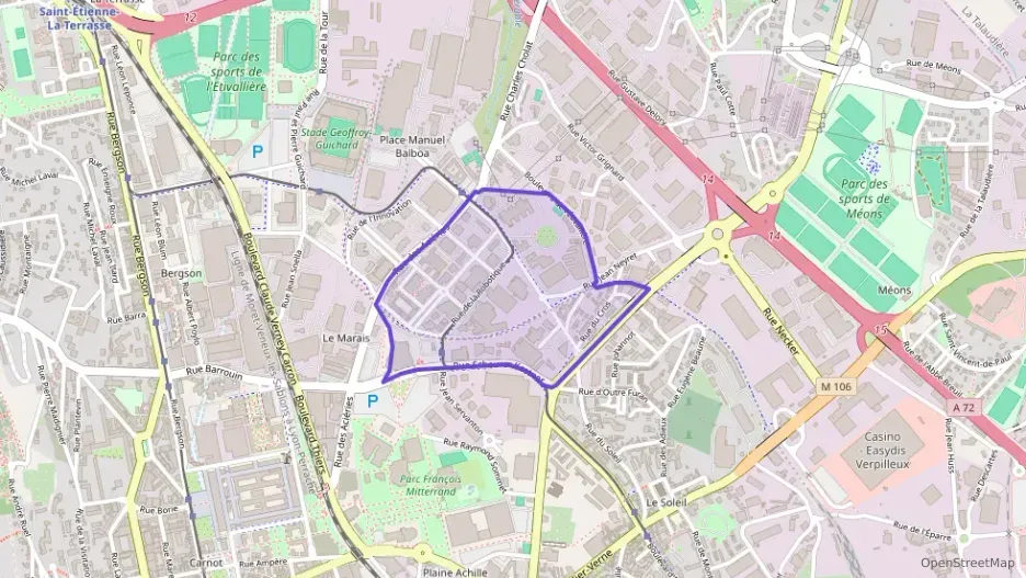 Appartement 85 m² quatre pièces à vendre à Saint-Étienne Appartement 85 m² quatre pièces à vendre à Saint-Étienne