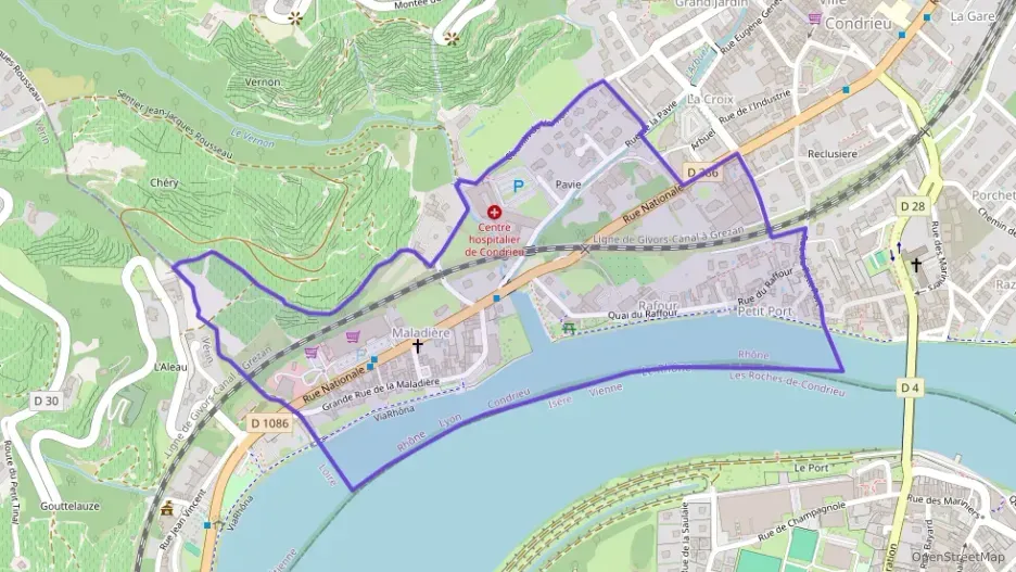 Appartement 87 m² deux pieces à vendre à Condrieu Appartement 87 m² deux pieces à vendre à Condrieu