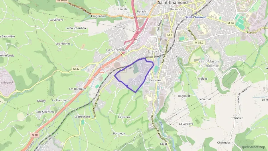 Appartement 87 m² quatre pièces à vendre à Saint-Chamond Appartement 87 m² quatre pièces à vendre à Saint-Chamond