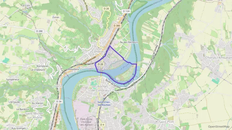 Appartement 94 m² quatre pièces à vendre à Condrieu Appartement 94 m² quatre pièces à vendre à Condrieu