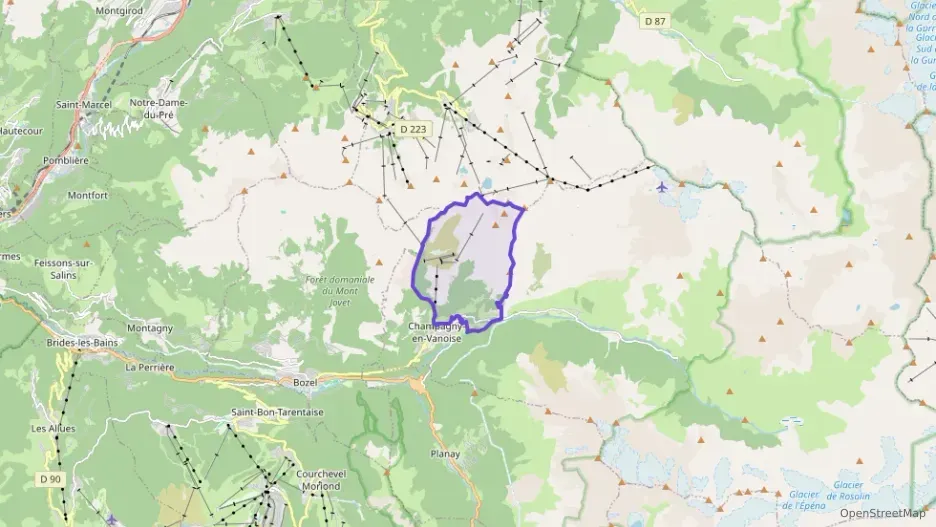 Appartement 56 m² trois pièces à vendre à Champagny-en-Vanoise