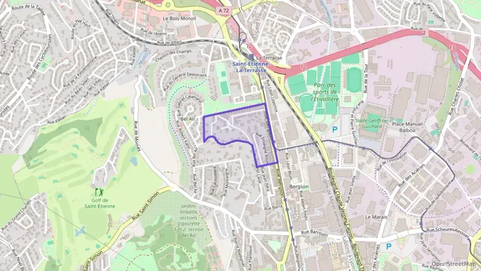 Appartement 55 m² trois pièces à vendre à Saint-Étienne