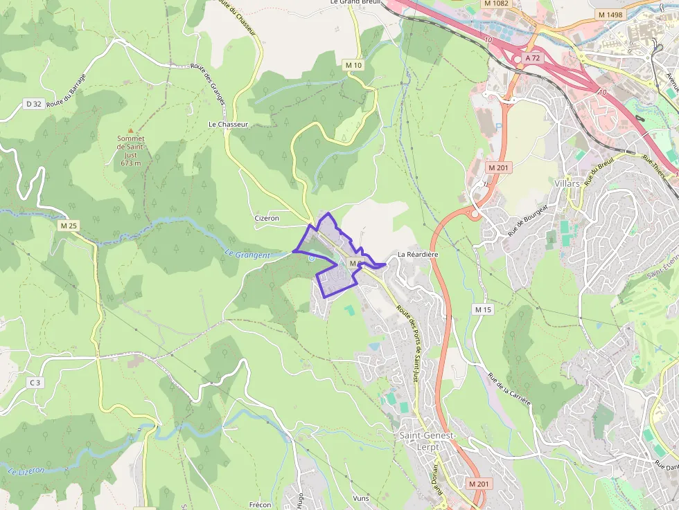 Appartement 76 m² trois pièces à vendre à Saint-Genest-Lerpt