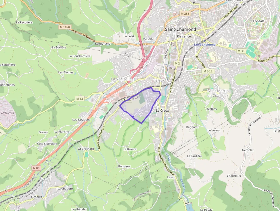 Appartement 69 m² trois pièces à vendre à Saint-Chamond