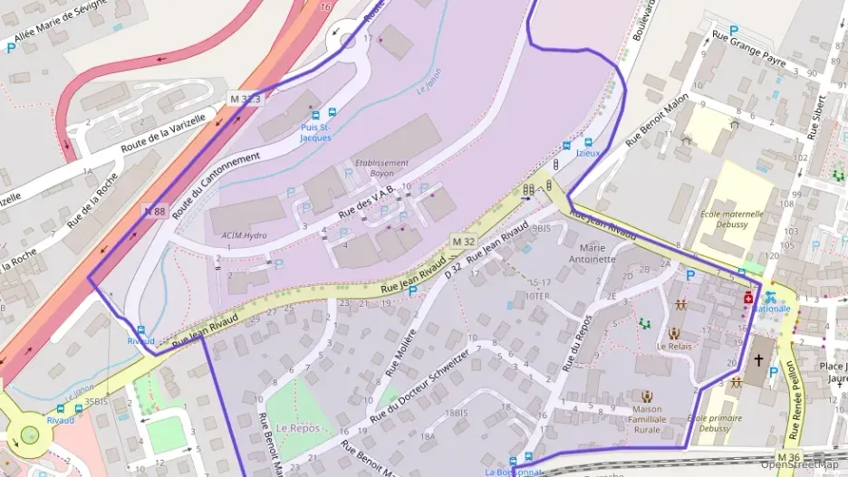 Appartement 40 m² deux pieces à vendre à Saint-Chamond