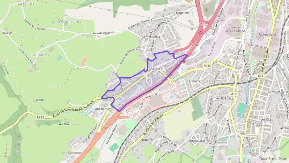 Appartement 37 m² deux pieces à vendre à Saint-Chamond