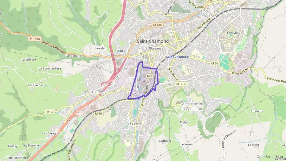 Appartement 50 m² deux pieces à vendre à Saint-Chamond