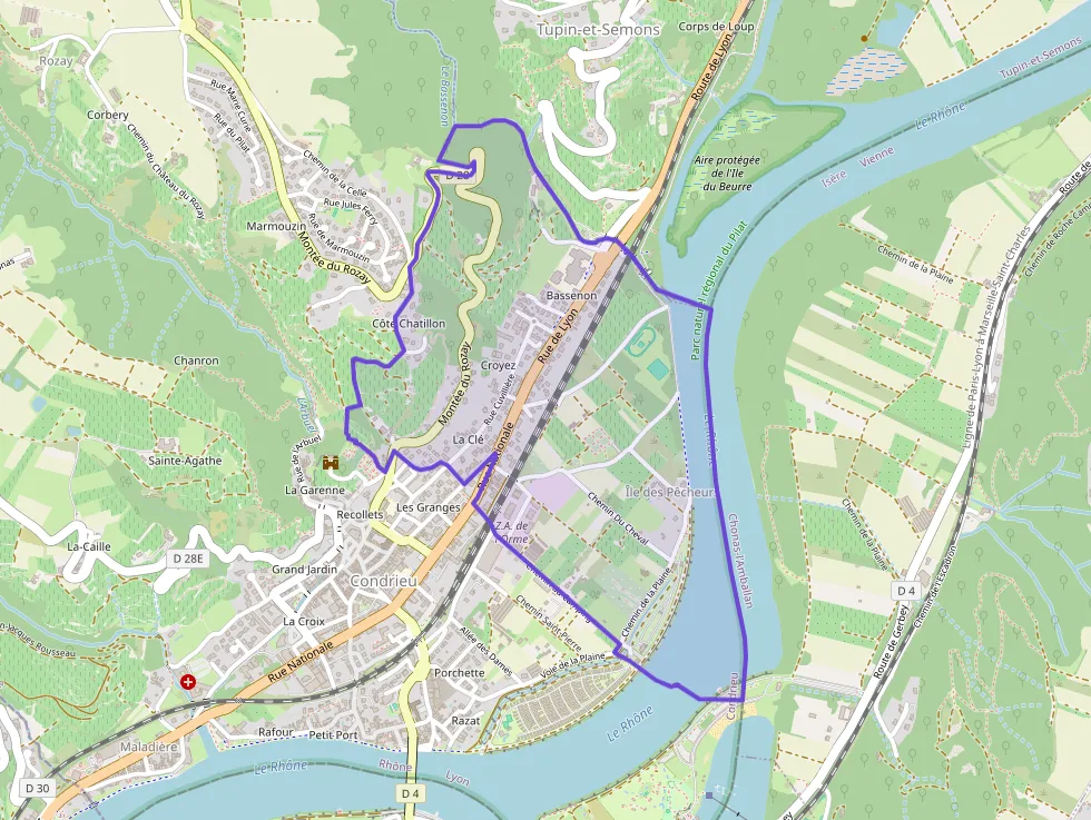 Appartement 77 m² trois pièces à vendre à Condrieu