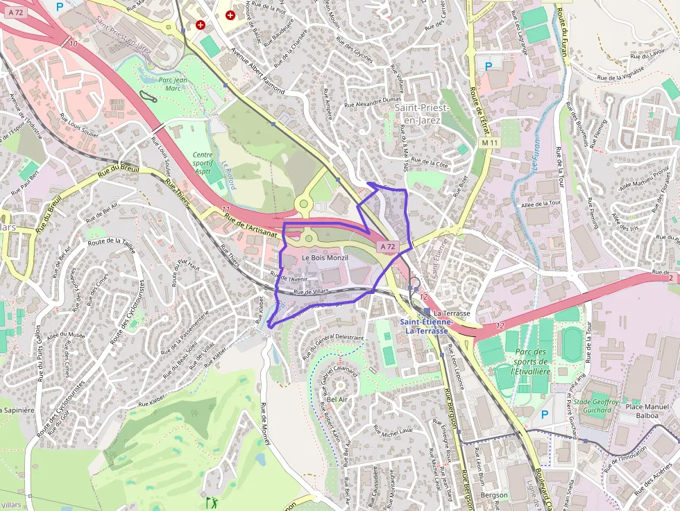 Appartement 92 m² trois pièces à vendre à Saint-Priest-en-Jarez