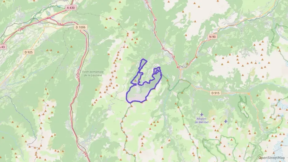 Appartement 44 m² deux pieces à vendre à Les Avanchers-Valmorel