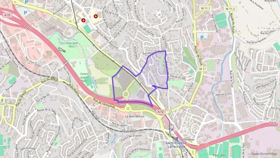 Appartement 49 m² trois pièces à vendre à Saint-Priest-en-Jarez