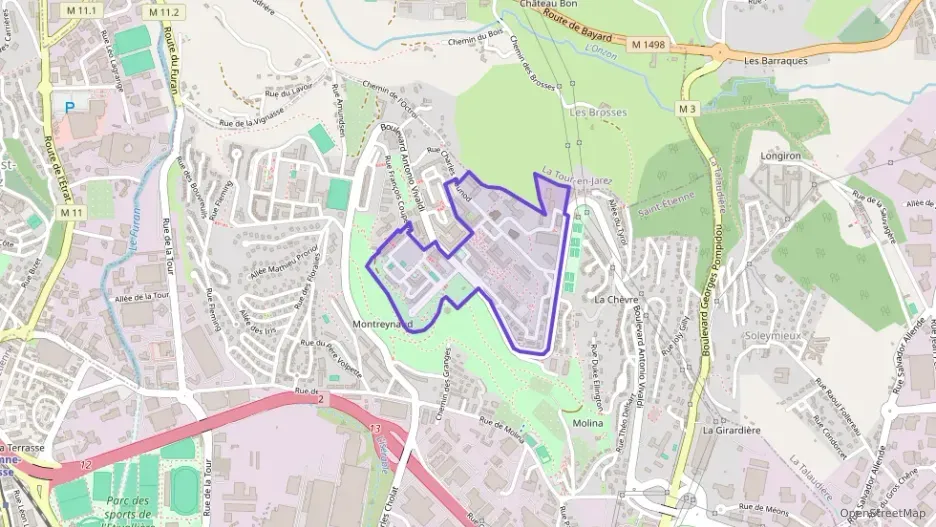 Appartement 77 m² quatre pièces à vendre à Saint-Étienne