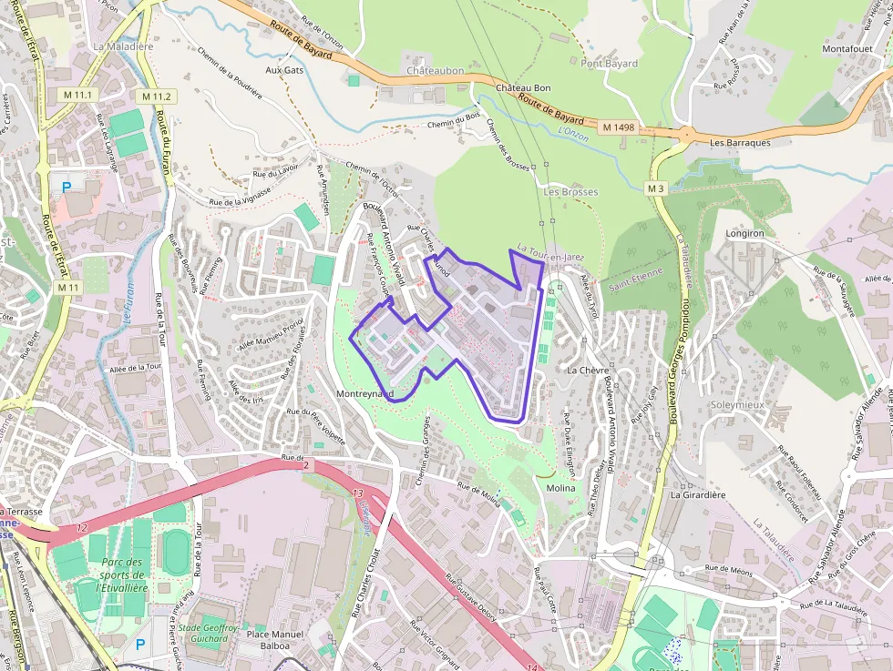 Appartement 74 m² quatre pièces à vendre à Saint-Étienne