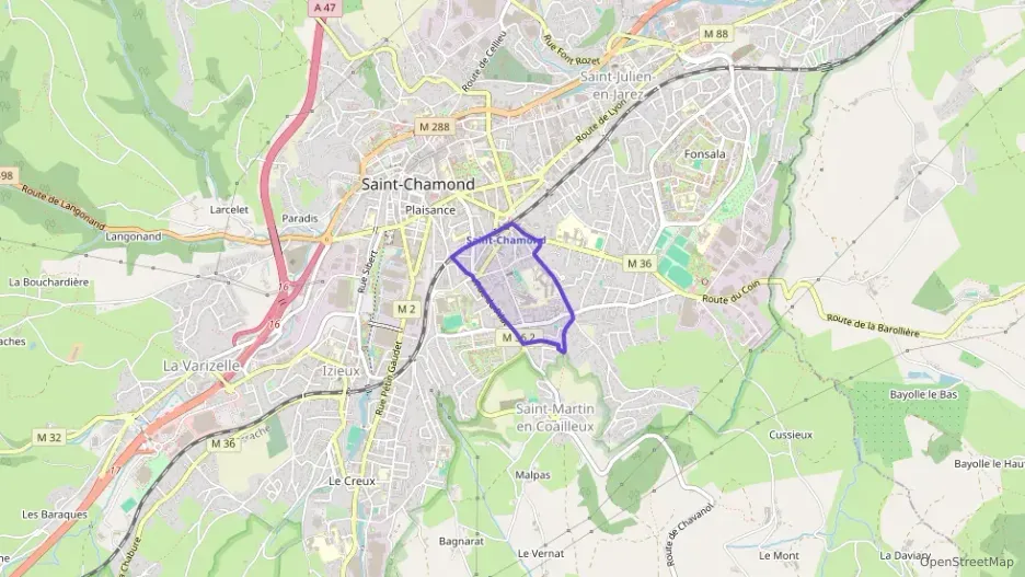 Appartement 52 m² trois pièces à vendre à Saint-Chamond