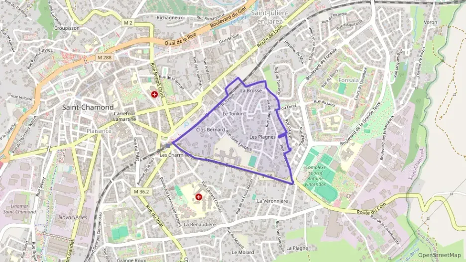 Appartement 50 m² deux pieces à vendre à Saint-Chamond