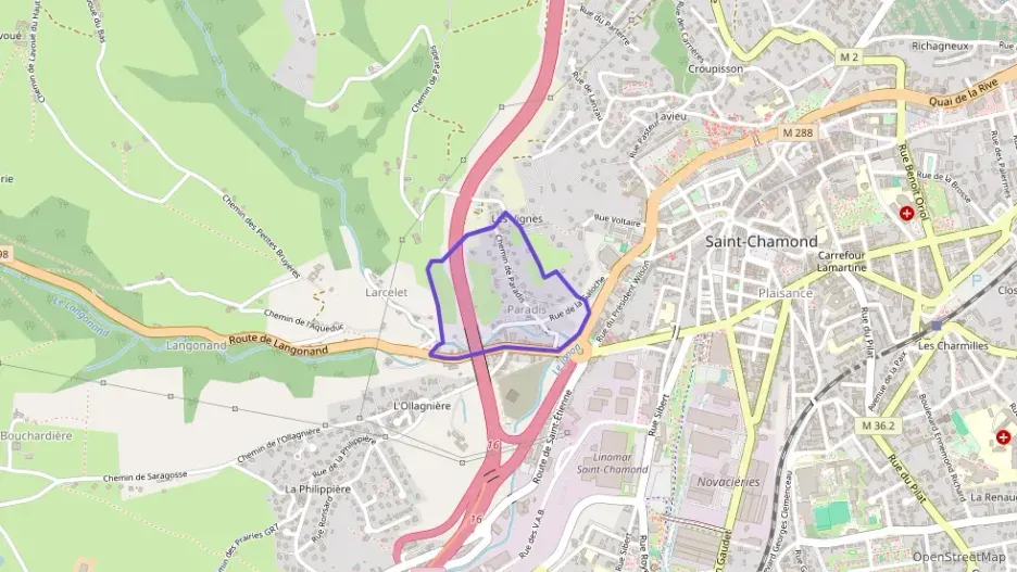 Appartement 30 m² une piece à vendre à Saint-Chamond Appartement 30 m² une piece à vendre à Saint-Chamond