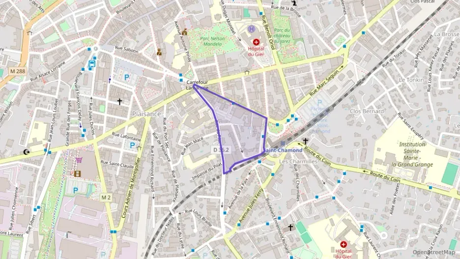 Appartement 52 m² trois pièces à vendre à Saint-Chamond