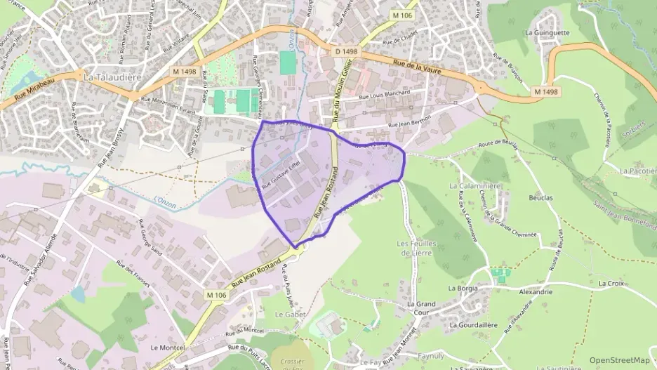 Appartement 58 m² deux pieces à vendre à La Talaudière