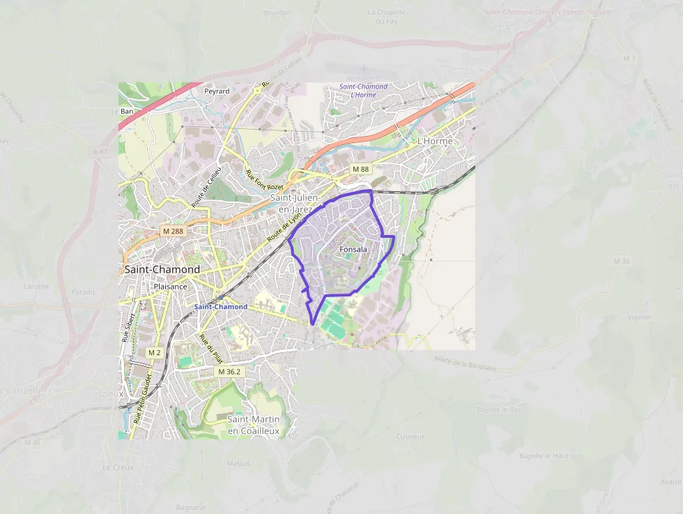Appartement 67 m² trois pièces à vendre à Saint-Chamond