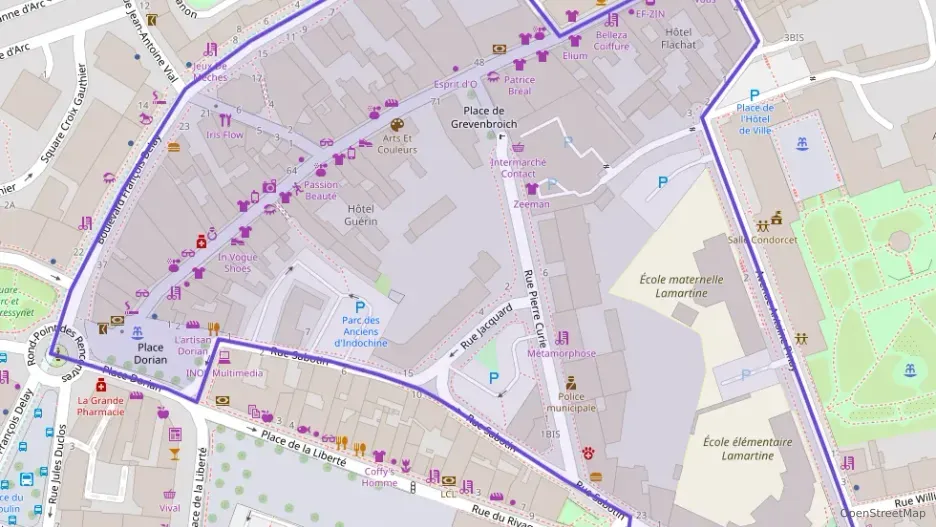 Appartement 54 m² trois pièces à vendre à Saint-Chamond