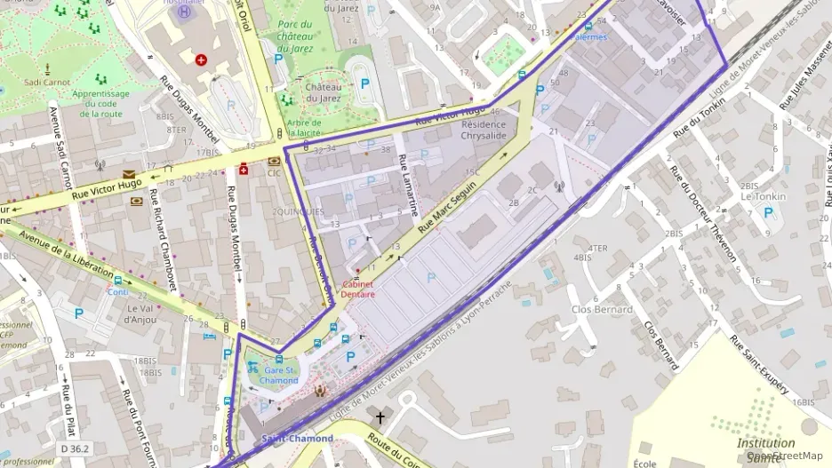 Appartement 48 m² deux pieces à vendre à Saint-Chamond Appartement 48 m² deux pieces à vendre à Saint-Chamond