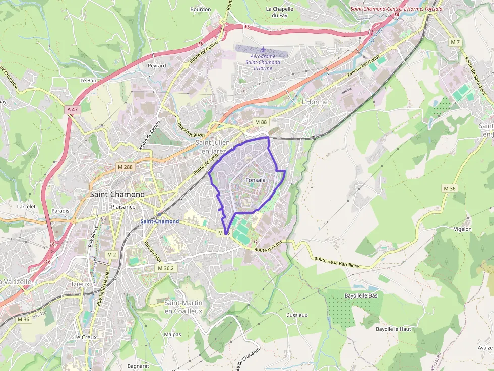 Appartement 52 m² deux pieces à vendre à Saint-Chamond