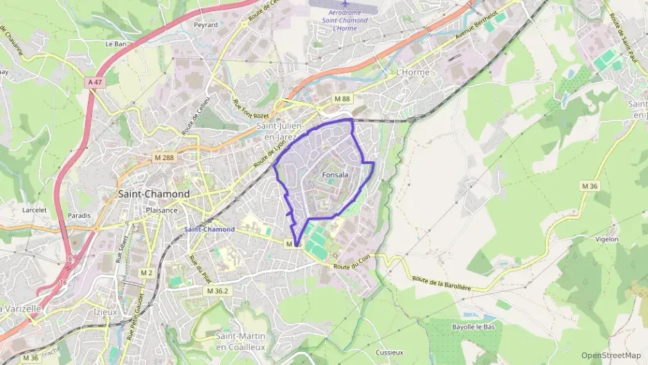 Appartement 52 m² deux pieces à vendre à Saint-Chamond Appartement 52 m² deux pieces à vendre à Saint-Chamond