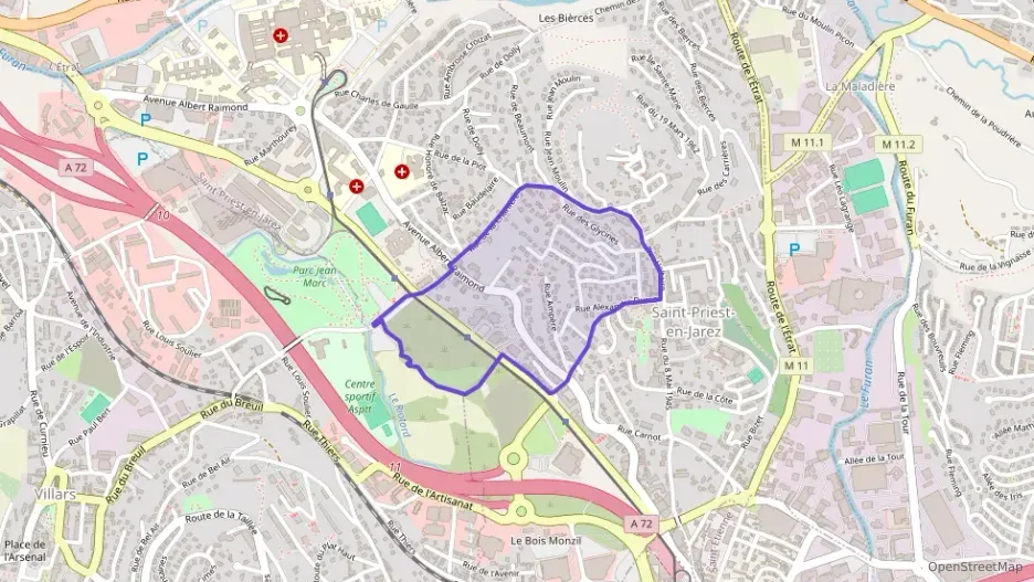 Appartement 89 m² trois pièces à vendre à Saint-Priest-en-Jarez