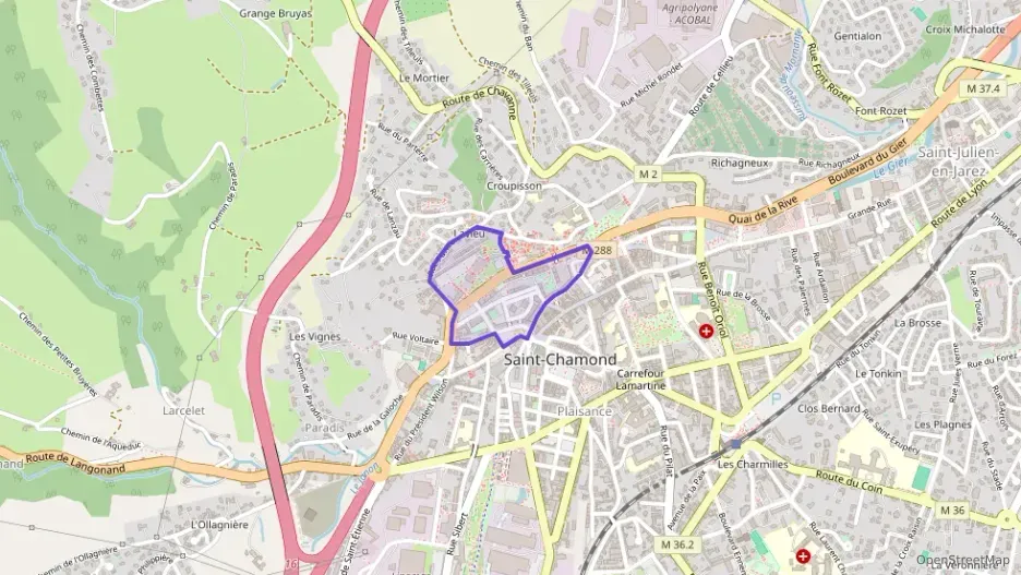 Appartement 84 m² quatre pièces à vendre à Saint-Chamond Appartement 84 m² quatre pièces à vendre à Saint-Chamond