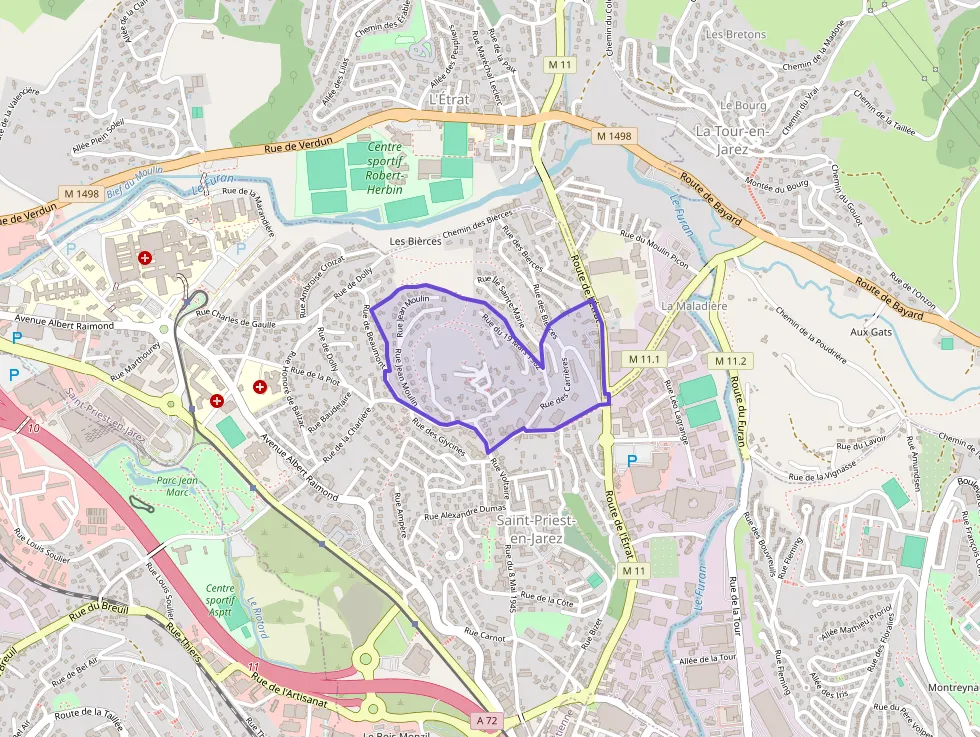 Appartement 63 m² trois pièces à vendre à Saint-Priest-en-Jarez