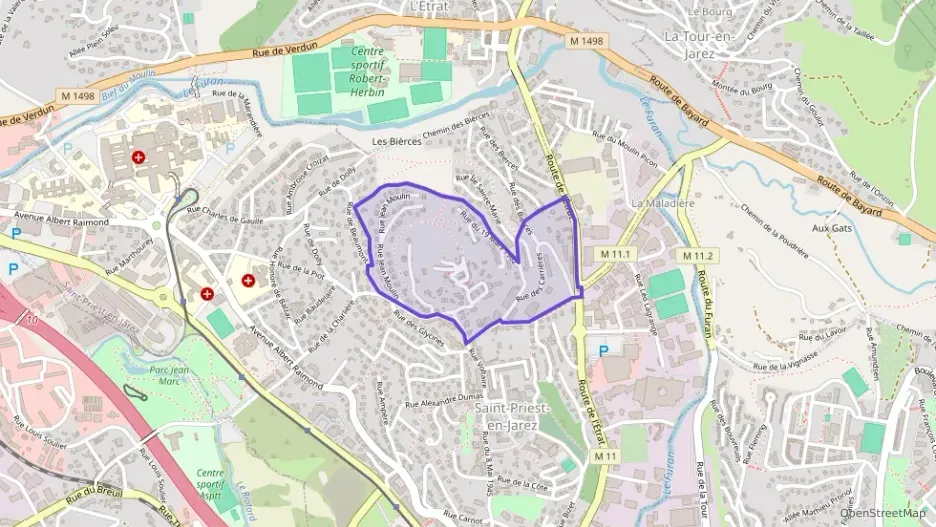 Appartement 63 m² trois pièces à vendre à Saint-Priest-en-Jarez