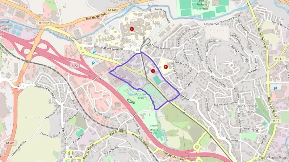 Appartement 94 m² quatre pièces à vendre à Saint-Priest-en-Jarez