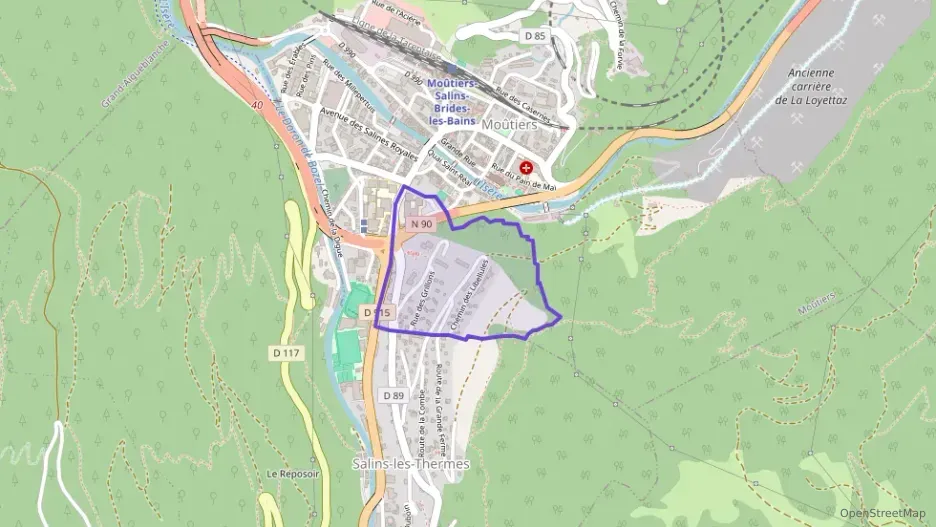 Appartement 84 m² deux pieces à vendre à Moûtiers