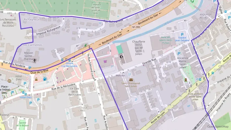 Appartement 54 m² trois pièces à vendre à Saint-Chamond