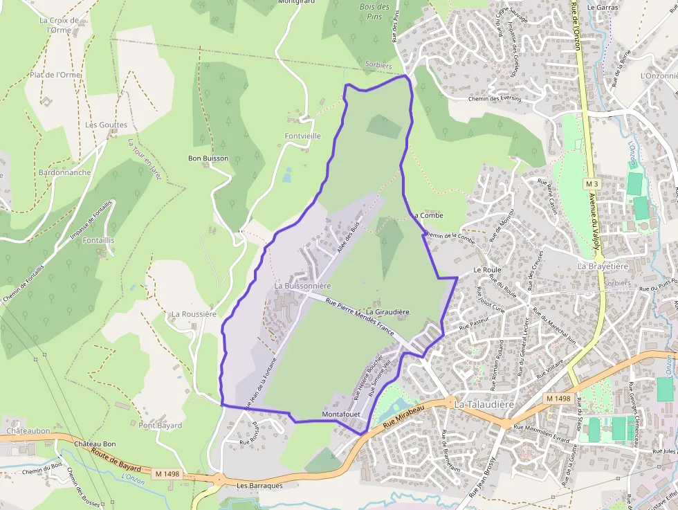 Appartement 86 m² quatre pièces à vendre à La Talaudière