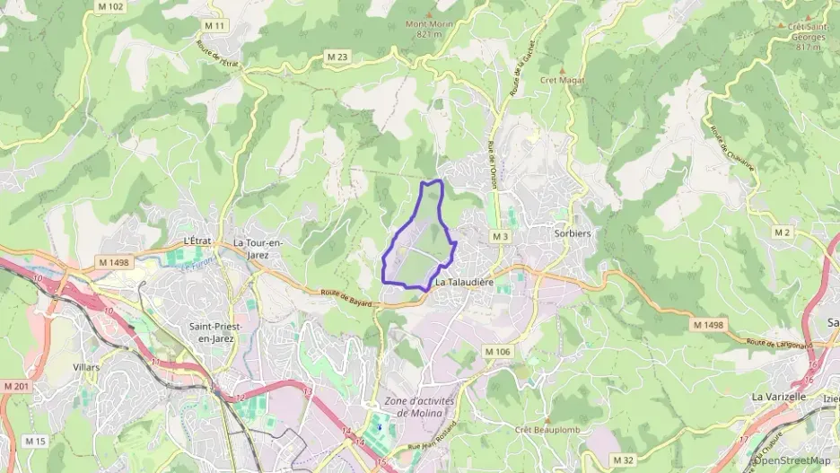 Appartement 86 m² quatre pièces à vendre à La Talaudière