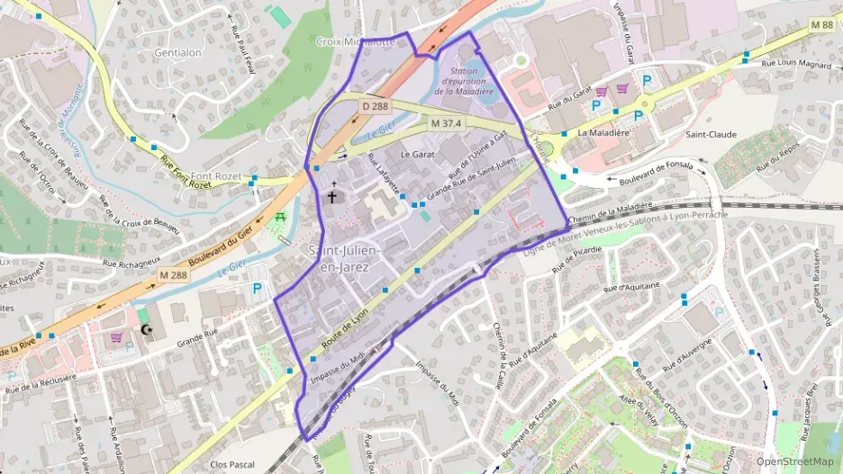 Appartement 112 m² quatre pièces à vendre à Saint-Chamond