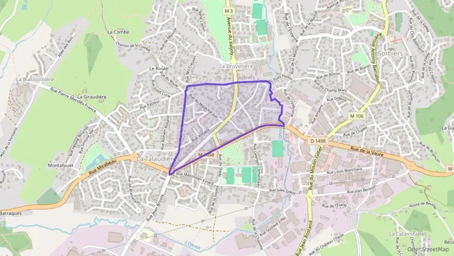 Appartement 72 m² trois pièces à vendre à La Talaudière