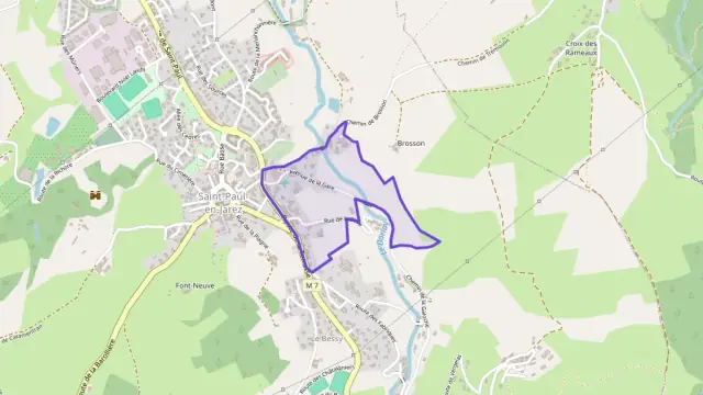 Appartement 69 m² trois pièces à vendre à Saint-Paul-en-Jarez