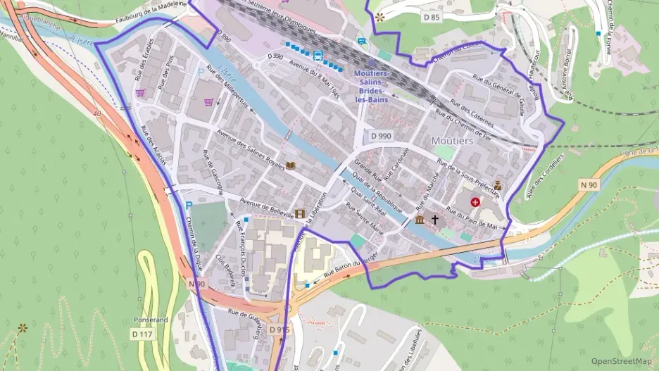 Appartement 48 m² une piece à vendre à Moûtiers Appartement 48 m² une piece à vendre à Moûtiers