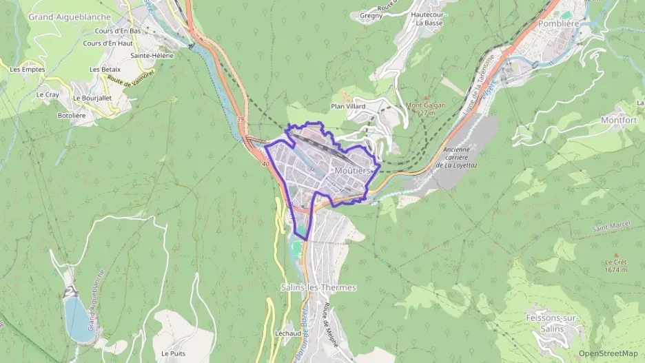 Appartement 48 m² une piece à vendre à Moûtiers Appartement 48 m² une piece à vendre à Moûtiers