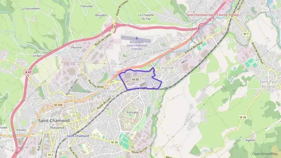 Appartement 55 m² trois pièces à vendre à L`Horme Appartement 55 m² trois pièces à vendre à L`Horme