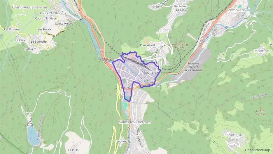 Appartement 77 m² quatre pièces à vendre à Moûtiers Appartement 77 m² quatre pièces à vendre à Moûtiers