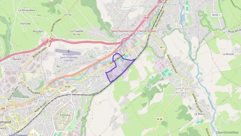 Appartement 84 m² trois pièces à vendre à L`Horme Appartement 84 m² trois pièces à vendre à L`Horme